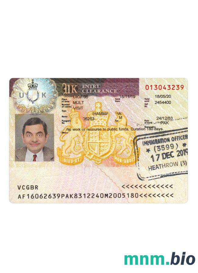 Wielka Brytania visa 2019-obecnie